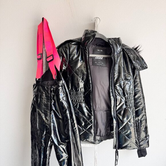 ASOS 4505 Holographic Ski Suit – Jacket & Pants Set, Cinched Waist Brand new - Picture 1 of 13